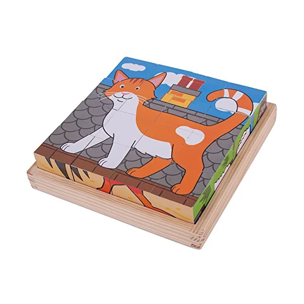 Bigjigs Toys Farm Cube Puzzle