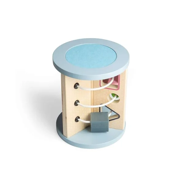 Bigjigs Toys Rolling Sensory Sorter - Wooden Activity Toy For Babies
