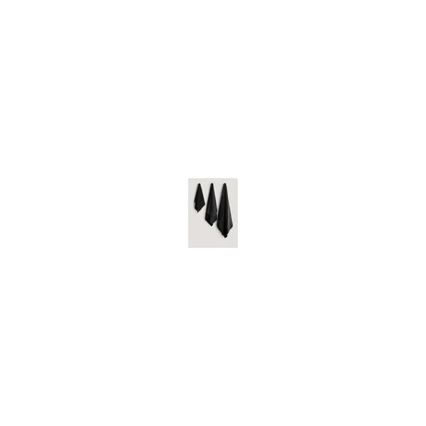 Black 100% Egyptian Cotton Towels