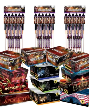 Black Cat The Greatest Show Firework Display Kit
