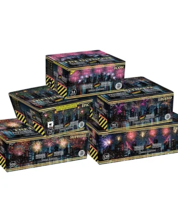 Black Cat The Ultimate 5 Pack Single Ignition Fireworks