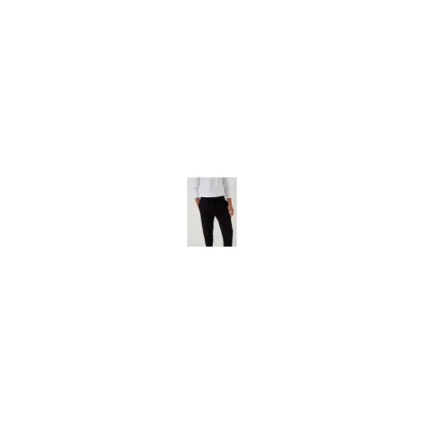 Black Essential Cuffed Joggers
