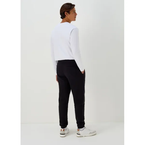 Black Essential Cuffed Joggers