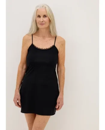 Black Full Slip