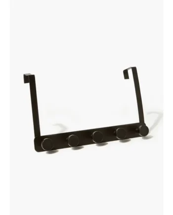 Black Metal Over Door Hooks