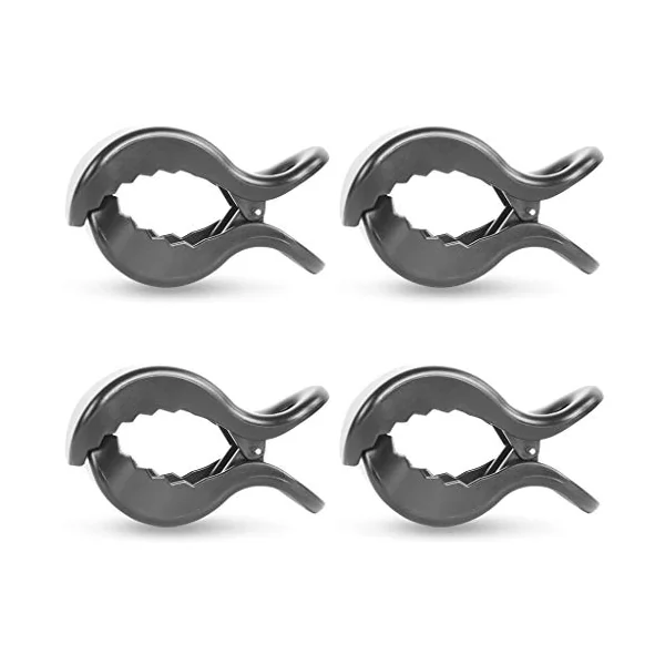Blanket Clips,4 Pack Car Seat Cover Clips Nursing Cover, Pram Toy Holder, Blanket Clamp - Best Baby Shower Registry Gift Buggy Accessory