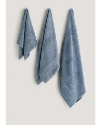 Blue 100% Egyptian Cotton Towels