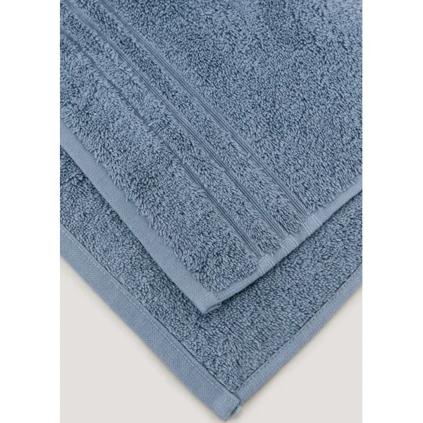 Blue 100% Egyptian Cotton Towels