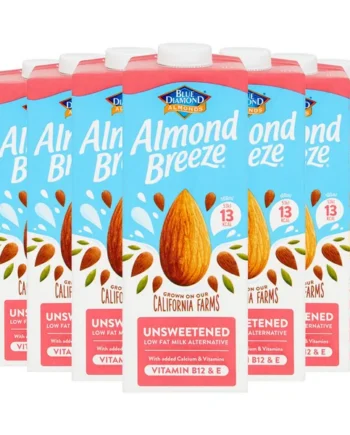 Blue Almond Unsweetened Almond Drink, 8 x 1L