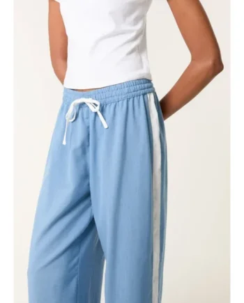 Blue Vanilla Blue Side Stripe Trouser