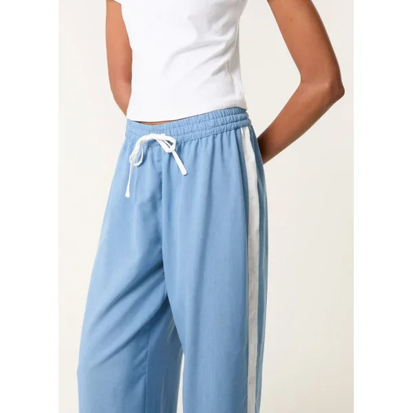 Blue Vanilla Blue Side Stripe Trouser