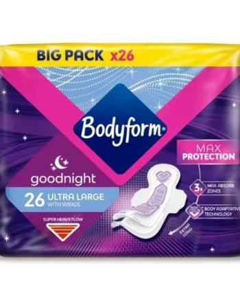 Bodyform Ultra Large Max Protection Towels 26 Pack
