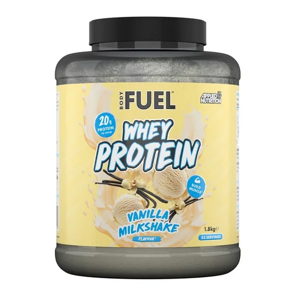 BodyFuel Whey Protein 1.8kg - Vanilla Milkshake