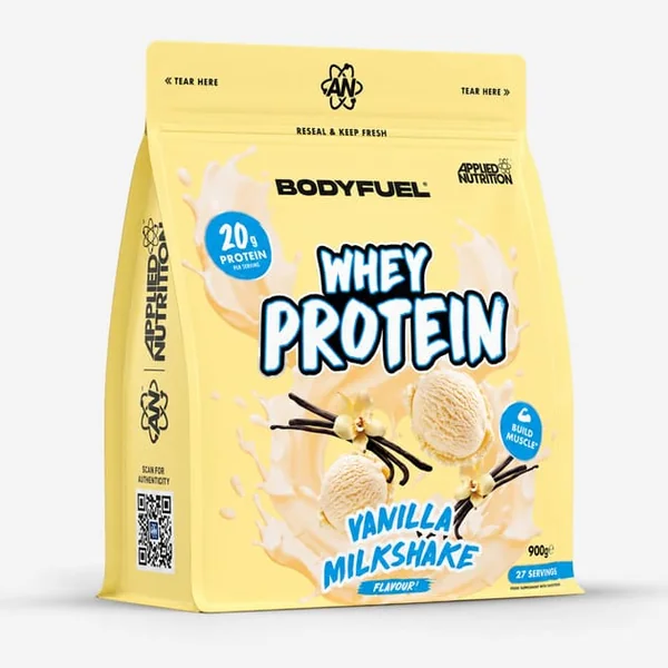 BodyFuel Whey Protein 900g - Vanilla Milkshake