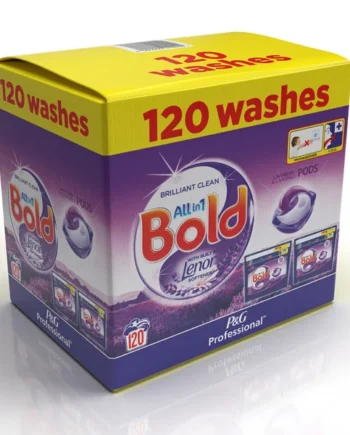 Bold All in One Pods, 120 Wash
