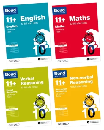 Bond 11+ Assortment 4 Book Pack, (10 -11+ years)