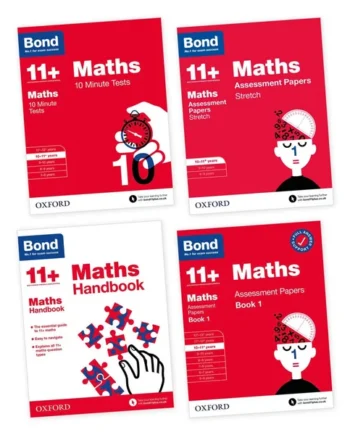 Bond 11+ Maths 4 Book Pack (10 -11+ years)