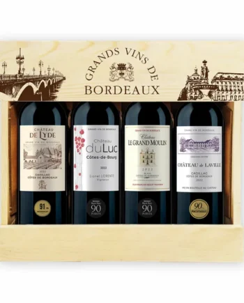 Bordeaux Wine Gift Pack, 4 x 75cl