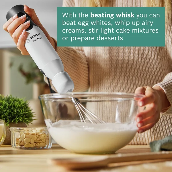 Bosch MS6CA4150G ErgoMixx Hand Blender - White and Grey