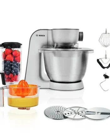 Bosch MUM59340GB 7-in-1 Stand Mixer, Grey & Silver