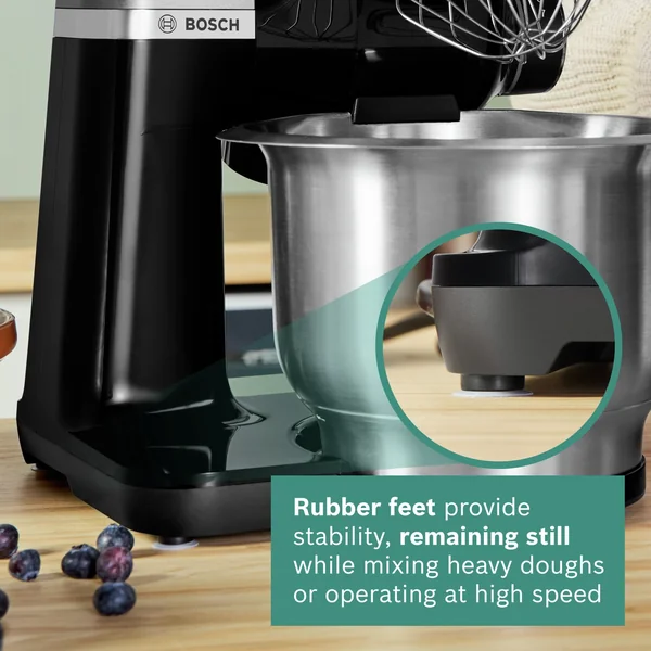 Bosch MUMS2VM40G 7-in-1 Stand Mixer, Juicer, Shredder, Black