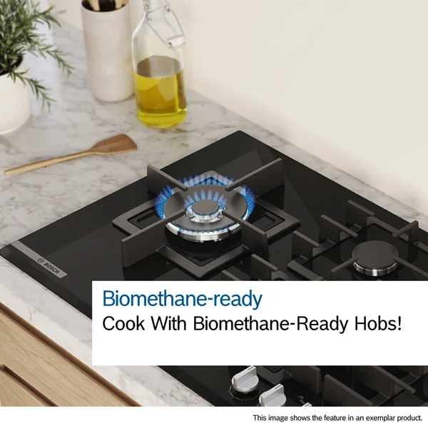 Bosch Series 6 PPQ7A6I40 75.2cm Gas & electric Hob - Black