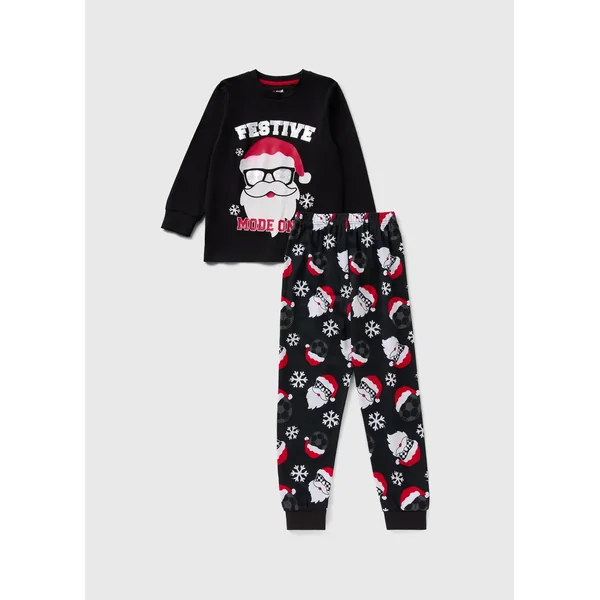 Boys Christmas Santa Pyjamas (7-13yrs)