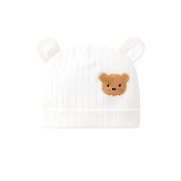 Boys Girls Bodysuit Newborn Infant's Warm Cotton Bodysuit with Hat, Organic Cotton Unisex Baby Bodysuit Vests, Comfortable, Soft, Cosy, Cute Bodysuits for Boys & Girls