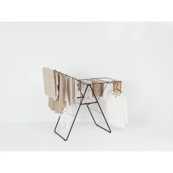 Brabantia 20m Hang On Clothes Airer - Black