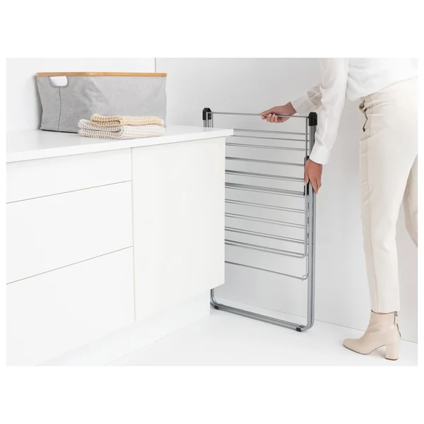 Brabantia 20m Hang On Clothes Airer - Metallic Grey