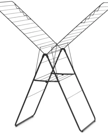 Brabantia 25m Hang On Clothes Airer - Black