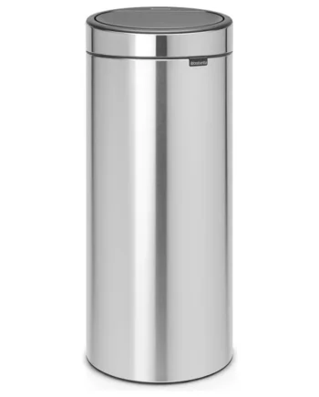 Brabantia 30L Touch Bin - Matt Steel