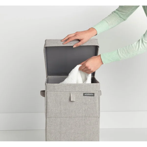 Brabantia 35 Litre Stackable Laundry Container Box - Grey