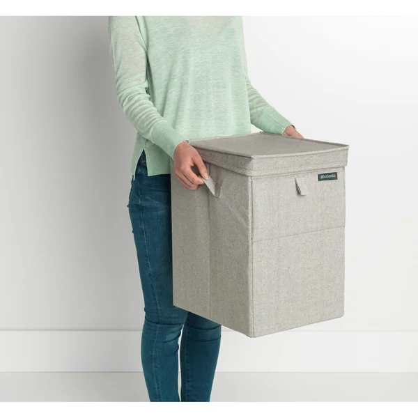 Brabantia 35 Litre Stackable Laundry Container Box - Grey
