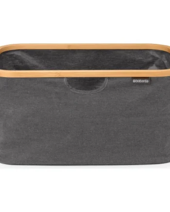 Brabantia 40 Litre Foldable Laundry Basket - Pepper Black