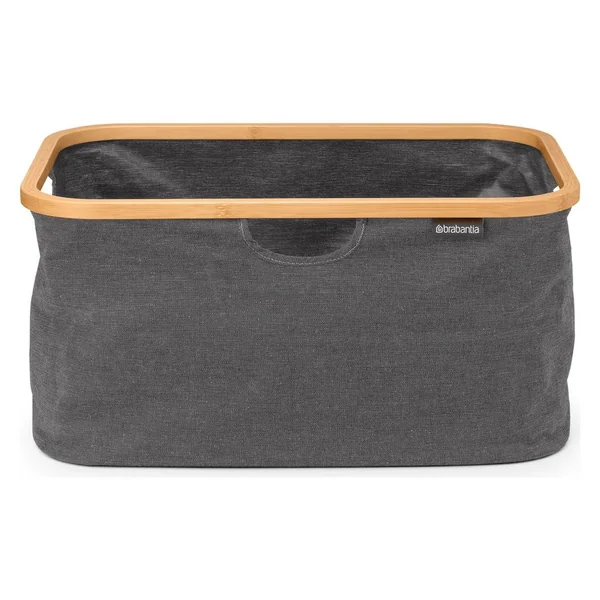Brabantia 40 Litre Foldable Laundry Basket - Pepper Black
