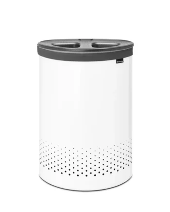 Brabantia 55 Litre Selector Laundry Container Bin - White