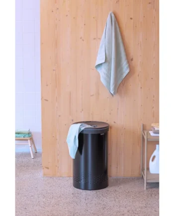 Brabantia 60 Litre Laundry Container Bin - Black