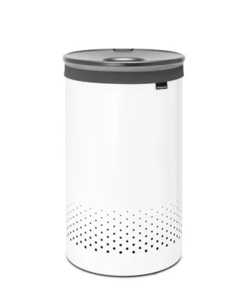 Brabantia 60 Litre Laundry Container Bin - White