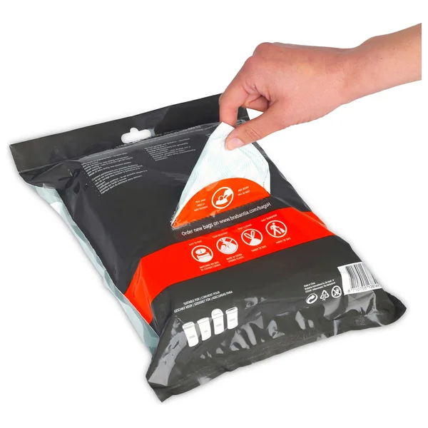 Brabantia 60L Perfect Fit Bin Liners Size H - Pack of 40