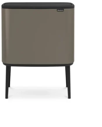 Brabantia Bo 11 + 23 Litre Touch Top Bin - Dark Grey