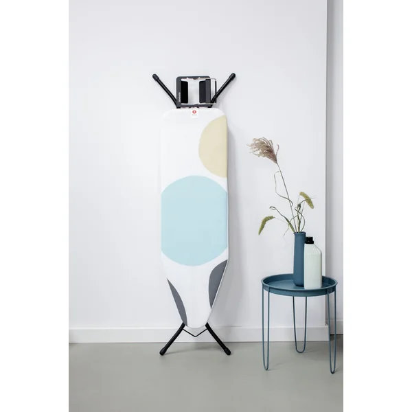Brabantia Ironing Board B (124 x 38cm) - in Spring Bubbles