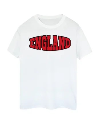 Brands In England Tapered White Graphic T-Shirt