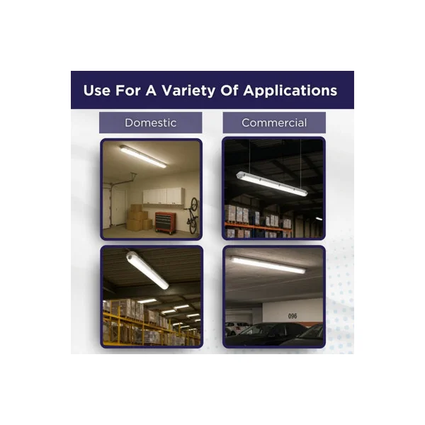 Bright Source 4ft Twin 30w CCT IP65 Non-Corrosive