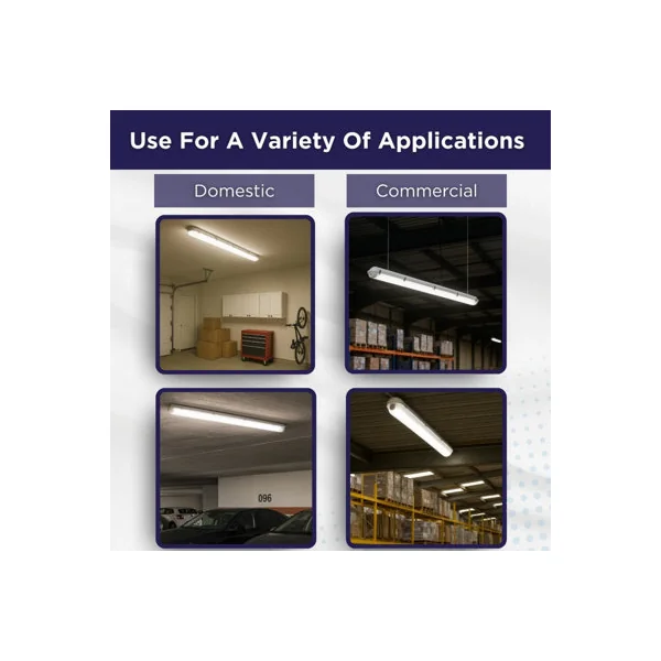 Bright Source 5ft Single 24w CCT IP65 Non-Corrosive