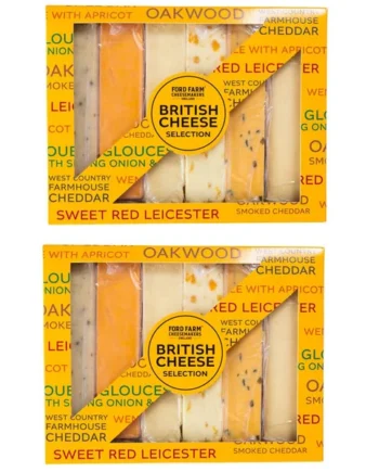 British Cheese Selection, 12 x 200g
