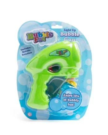 Bubble Fun Light Up Bubble Gun