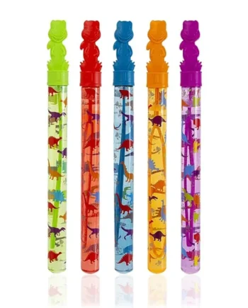 Bubble Tastic 5 Dinosaur Bubble Wands