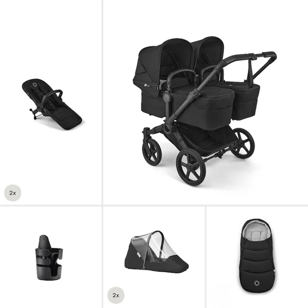 Bugaboo Donkey 6 Twin Essential Bundle