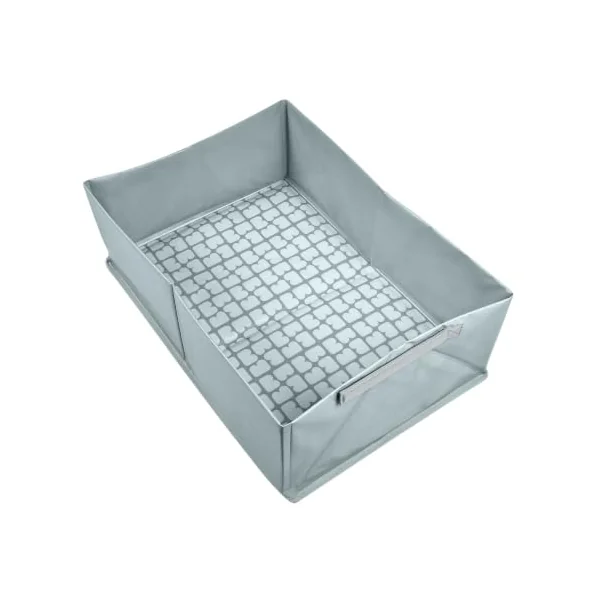 BÉABA , Foldable Baby Bathtub, Ultra Compact, Stylish and Trendy, Practical Storage, Minimal Space, Easy to Use, Camele'o Pop Up Bathtub, Blue - Compatible with Béaba Transacted